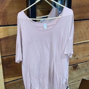 pink luxe shirt